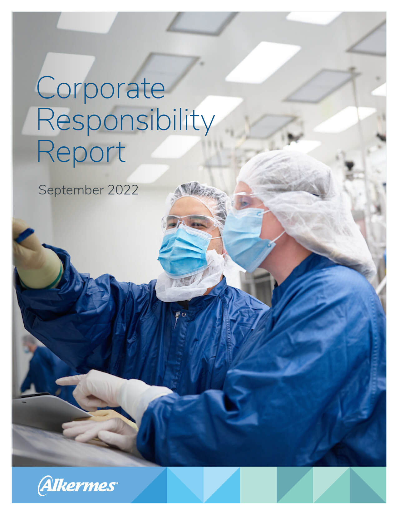 Cover image of 2022 Alkermes Corporate Responsibility Report
