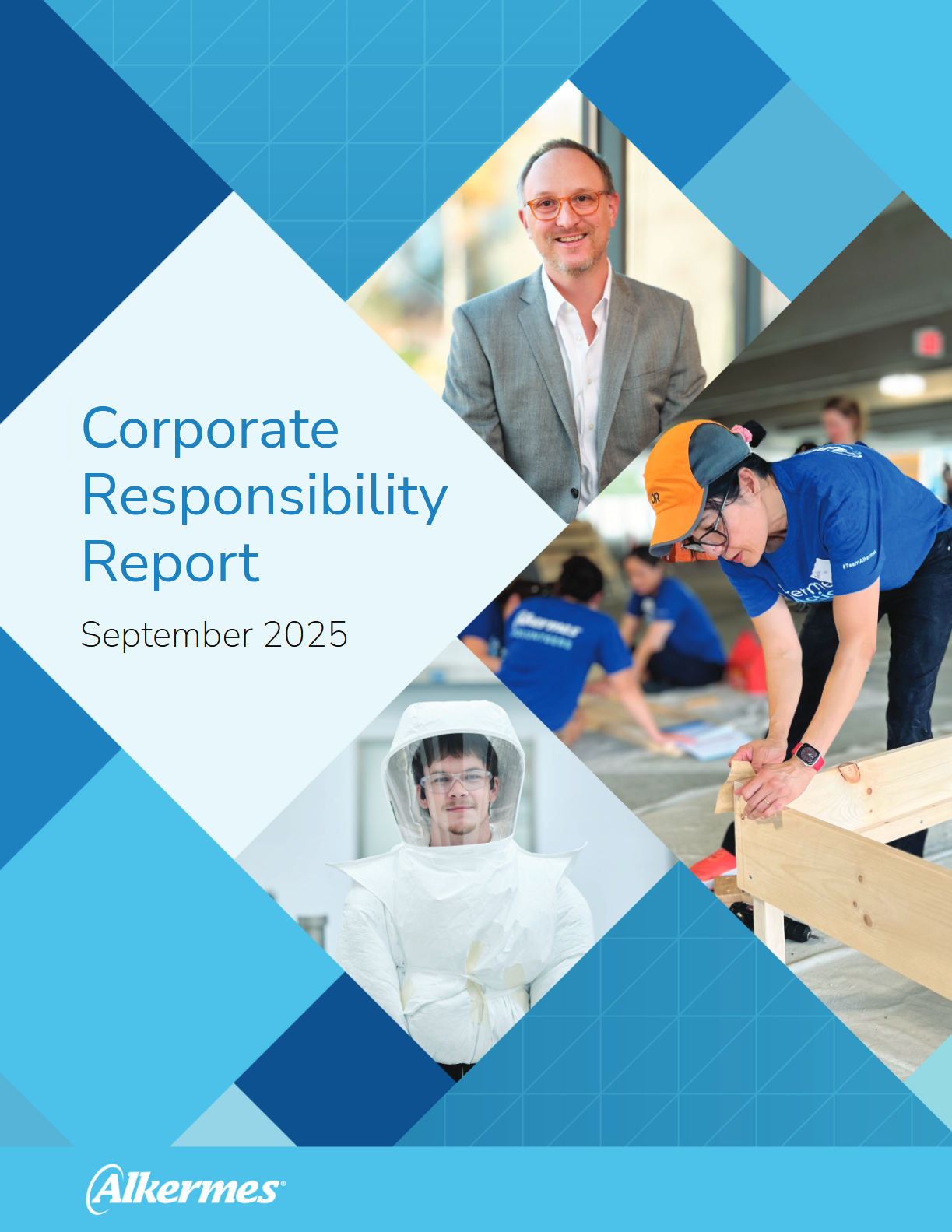 Cover image of 2025 Alkermes Corporate Responsibility Report