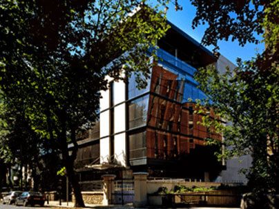 Exterior of Alkermes global headquarters office in Dublin, Ireland