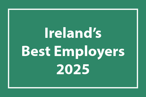 Irish Times Best Place to Work in Ireland graphic