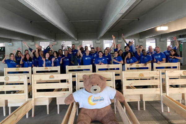 Alkermes employees volunteering in 2025