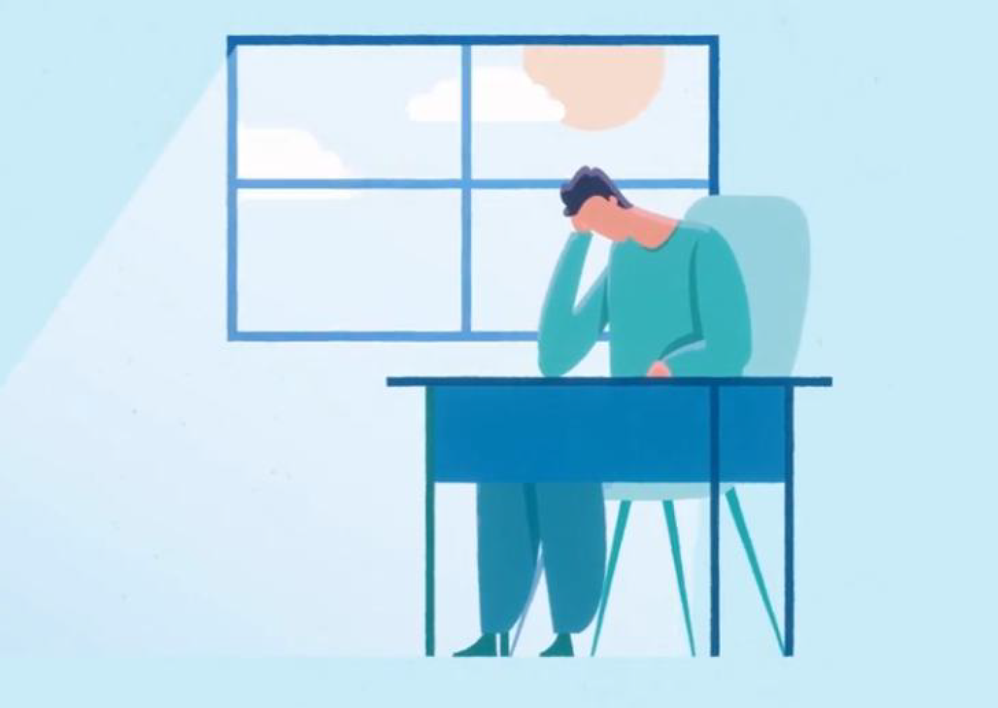 Sleep disorders illustration