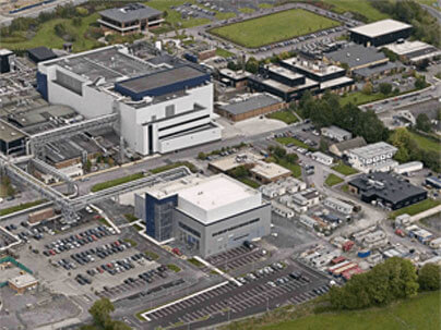 Aerial view of Alkermes facility in Athlone, Ireland