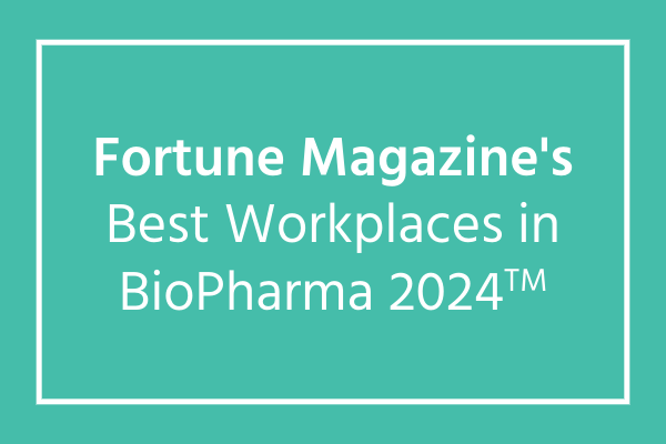 Best Large Workplace in BioPharma by Fortune Magazine logo