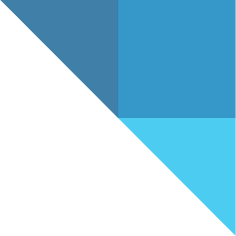 Blue Triangle graphic