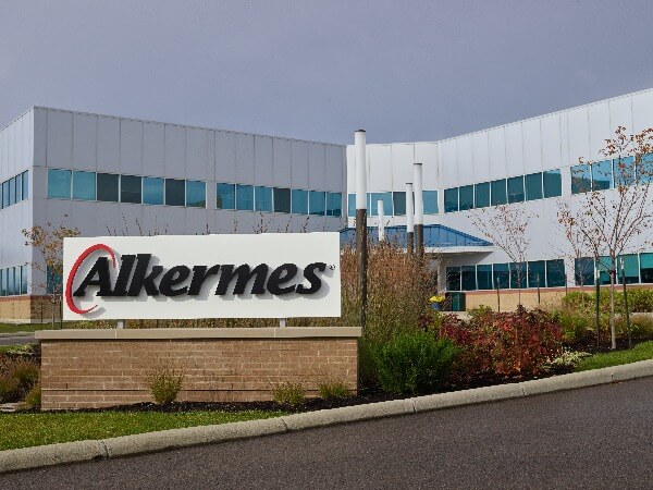 Exterior of Alkermes Wilmington, Ohio facility